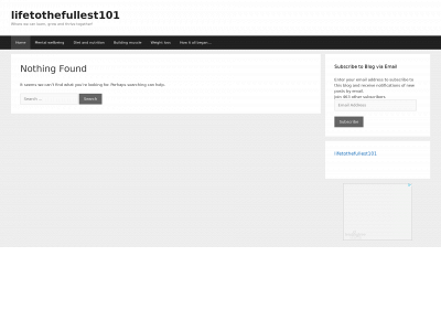lifetothefullest101.com snapshot