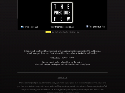 thepreciousfew.co.uk snapshot