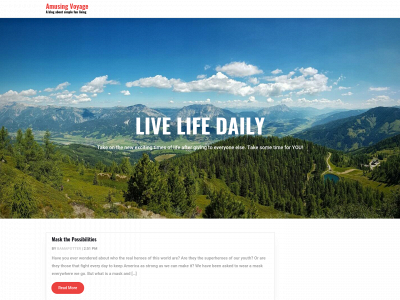 amusingvoyage.com snapshot