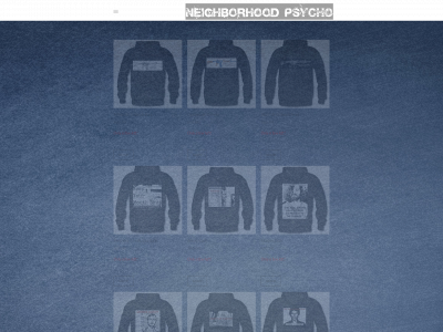 www.neighborhoodpsychopathclothing.com snapshot