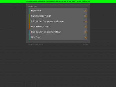 social-freedom.net snapshot