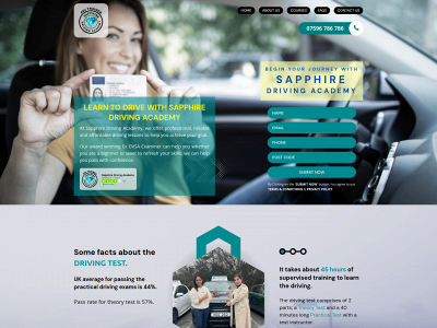 sapphiredrivingacademy.co.uk snapshot