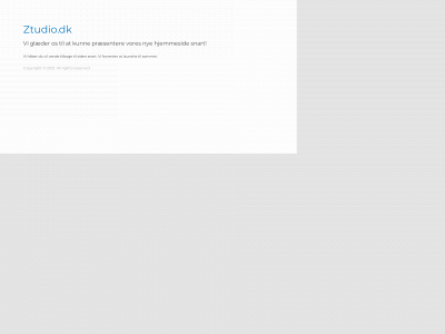 ztudio.dk snapshot