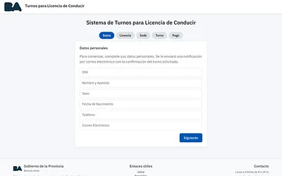 turnoslicenciasdeconducir.online snapshot
