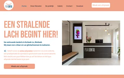 pearldental.be snapshot
