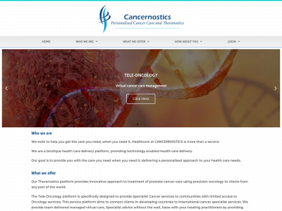 cancernostics.com snapshot