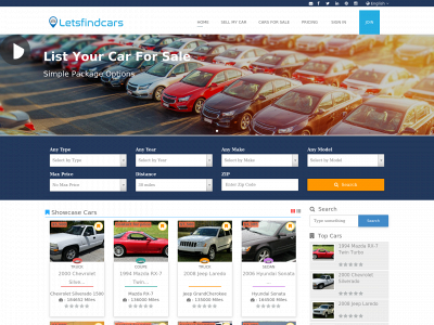 letsfindcars.com snapshot