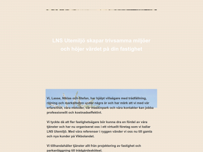 lnsutemiljo.se snapshot