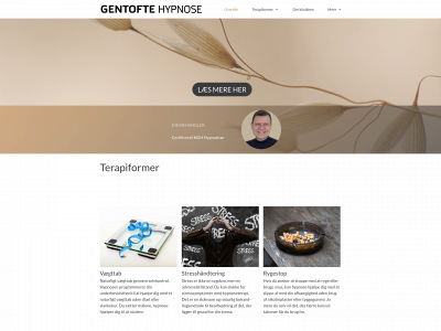 gentoftehypnose.dk snapshot