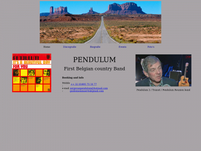 pendulum1.be snapshot