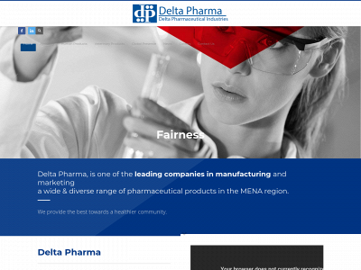 deltapharma.eg snapshot