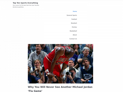 toptensportseverything.com snapshot