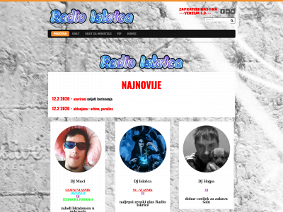 www.radioiskrica.com snapshot