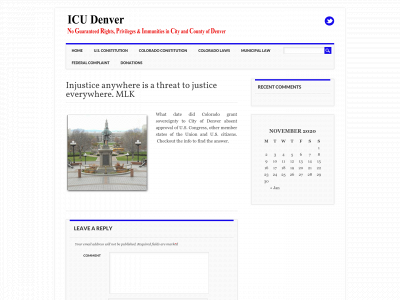 icudenver.org snapshot