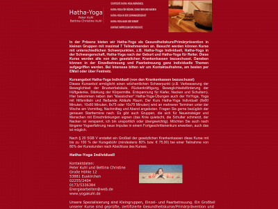 yogakuhl.de snapshot
