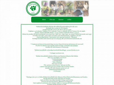 bollnaskennelklubb.se snapshot