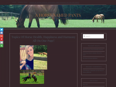 ahorsenamedpants.org snapshot