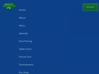 gatecitybilliards.com snapshot