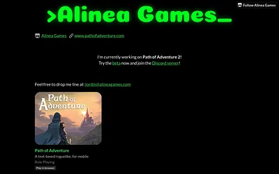 alineagames.com snapshot