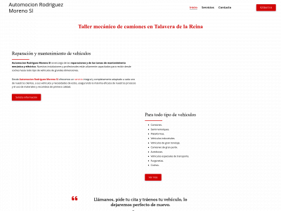 www.automocionrodriguezmoreno.es snapshot