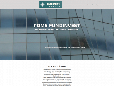 pdms-holding.de snapshot