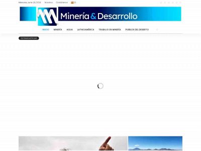mineriaydesarrollo.com snapshot