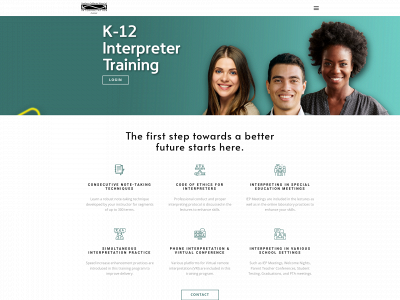k12interpretertraining.com snapshot
