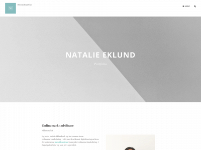 natalieeklund.se snapshot