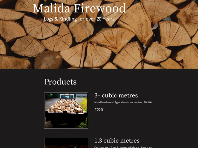 malida-firewood.co.uk snapshot