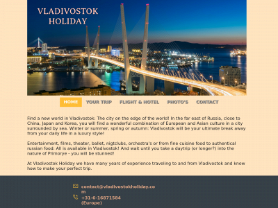 vladivostokholiday.com snapshot