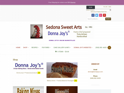 donnajoys.com snapshot