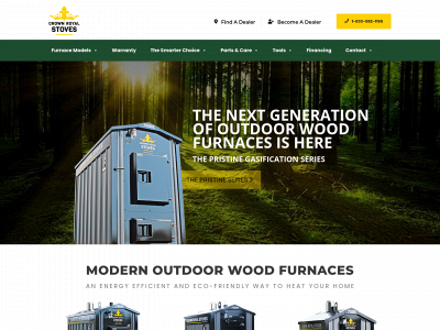 crownroyalstoves.com snapshot