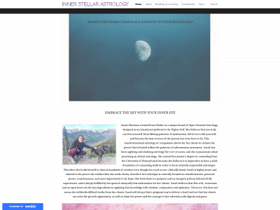 www.innerstellarastrology.com snapshot