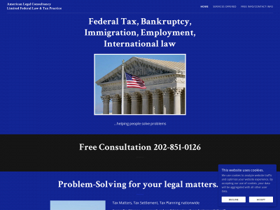 amlegalconsult.com snapshot