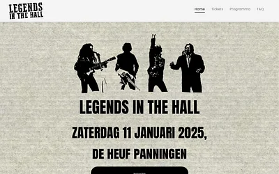 legendsinthehall.nl snapshot