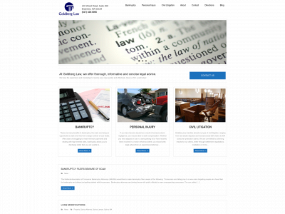 goldberglawma.com snapshot