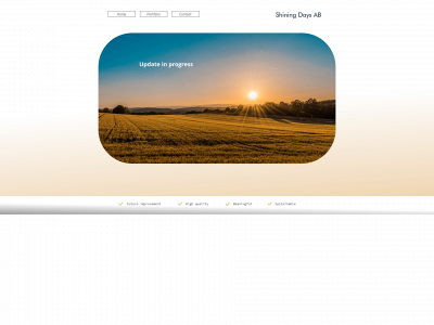 shiningdays.se snapshot