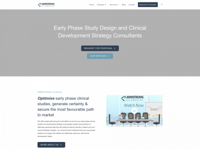 armstrongclinical.com snapshot