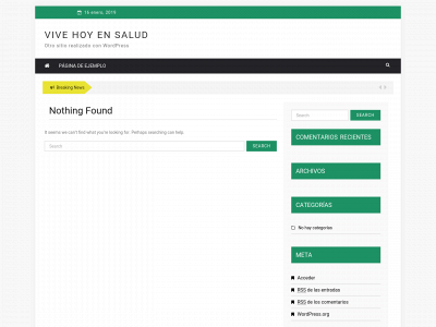 vivehoyensalud.com snapshot