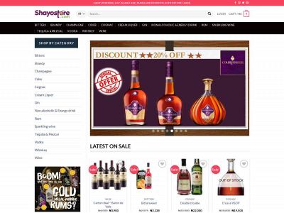 shayostore.com snapshot