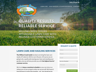 willowcreekservicesllc.com snapshot