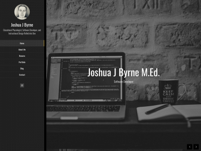joshua-byrne.com snapshot