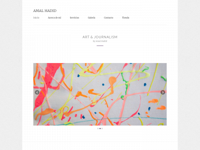 amalhadid.es snapshot