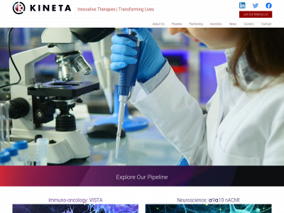 kinetabio.com snapshot