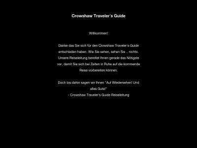 croshaw.net snapshot
