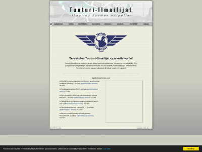 tunturi-ilmailijat.net snapshot