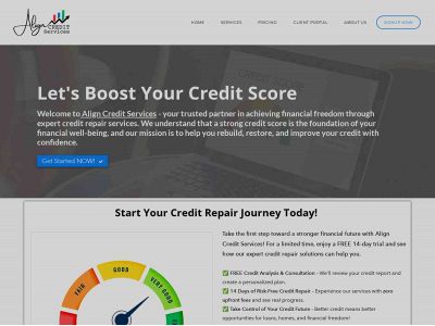 www.aligncreditservices.com snapshot