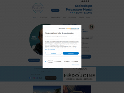 benoitladune-sophrologue.com snapshot