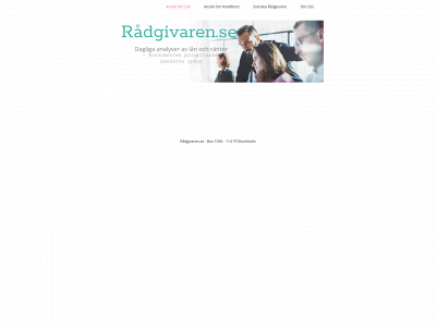 radgivaren.se snapshot