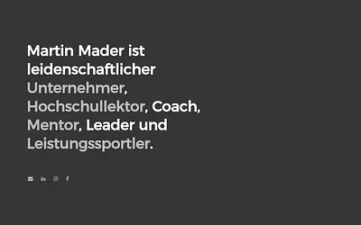 martinmader.at snapshot